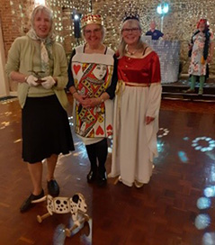 Best female Queen Elizabeth and corgi with runners up
